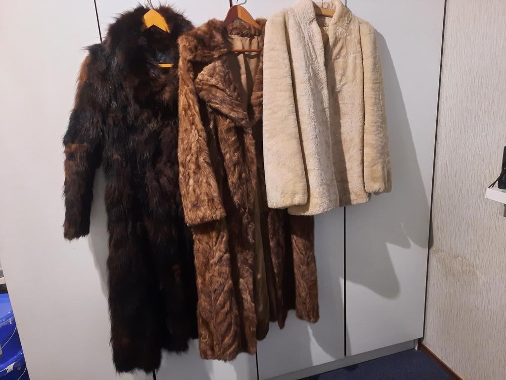 3 bontjassen, ook per stuk te koop, Ophalen, Zo goed als nieuw, Maat 38/40 (M)