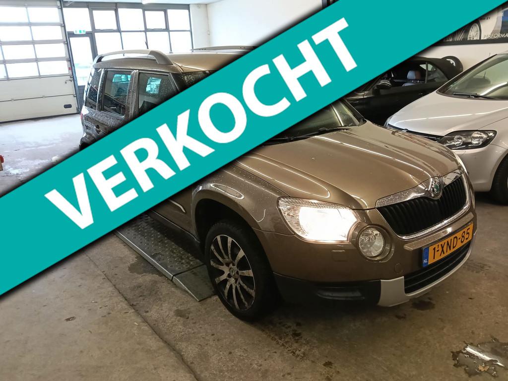 Skoda Yeti 2.0 TDI Comfort, Auto's, Traction-control, Euro 5, Stof, Gebruikt