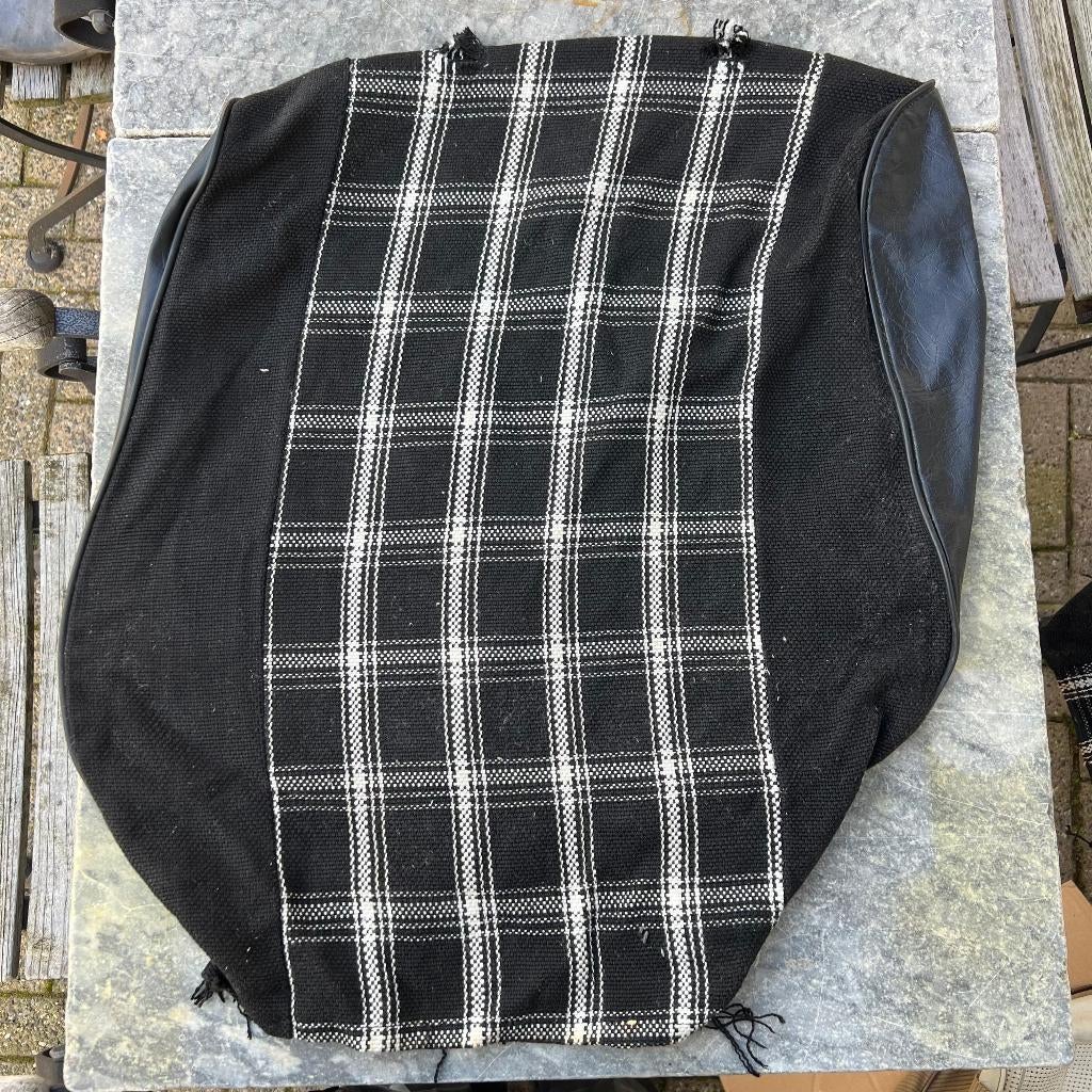 VW Beetle stoelbekleding voor linksboven zilver, Auto diversen, Auto-accessoires, Gebruikt, Ophalen of Verzenden