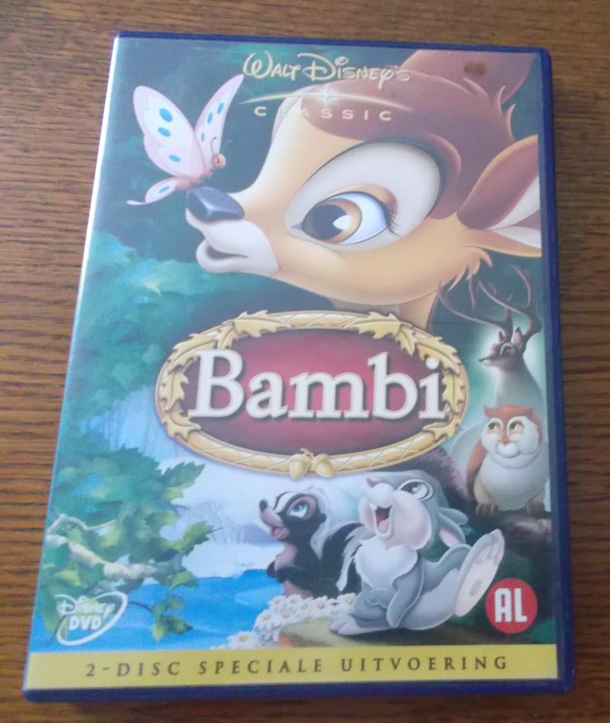 Walt Disney's Classic Bambi 2-disc uitvoering, Alle leeftijden, Ophalen, Zo goed als nieuw, Europees