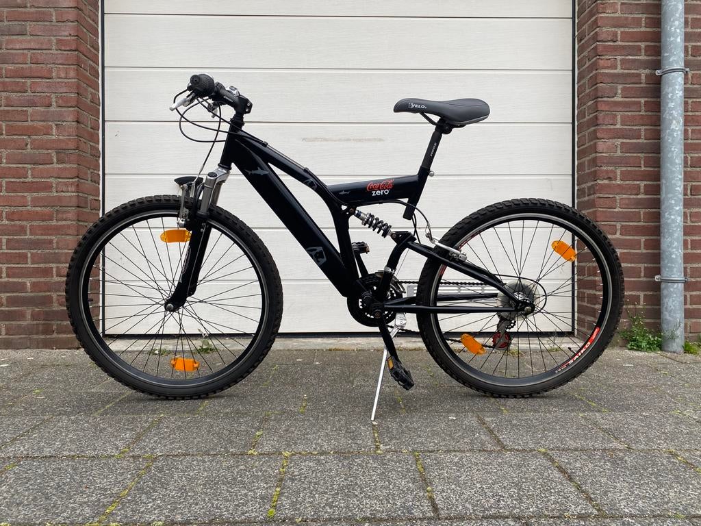 Coca Cola Zero MTB - 26 inch - volledige vering, Fully, Ophalen, Zo goed als nieuw, Overige merken