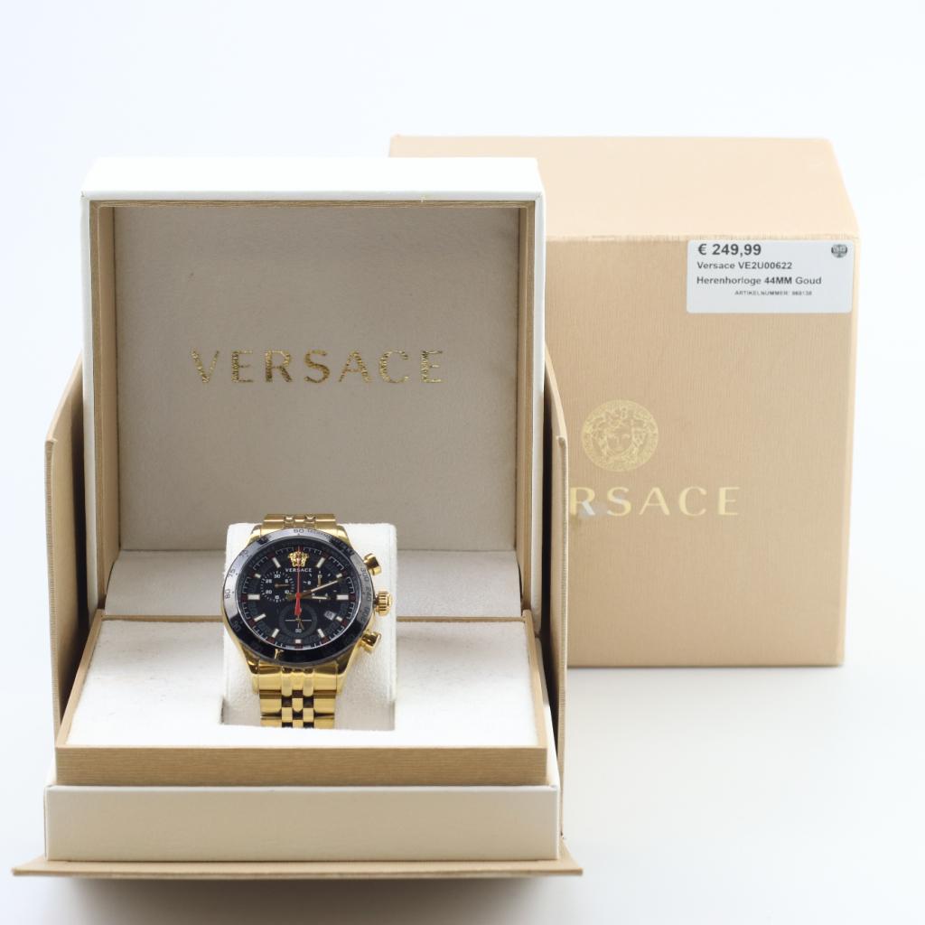 Versace VE2U00622 Herenhorloge 44MM Goud, Versace, Zo goed als nieuw, Support@versace.com, Via Gesù 12
20121 Milan
Italy