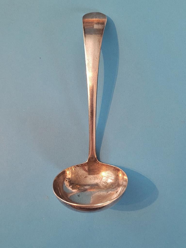 GERO 90 model 238 sauslepel uit 1928, Antiek en Kunst, Antiek | Bestek, Ophalen of Verzenden