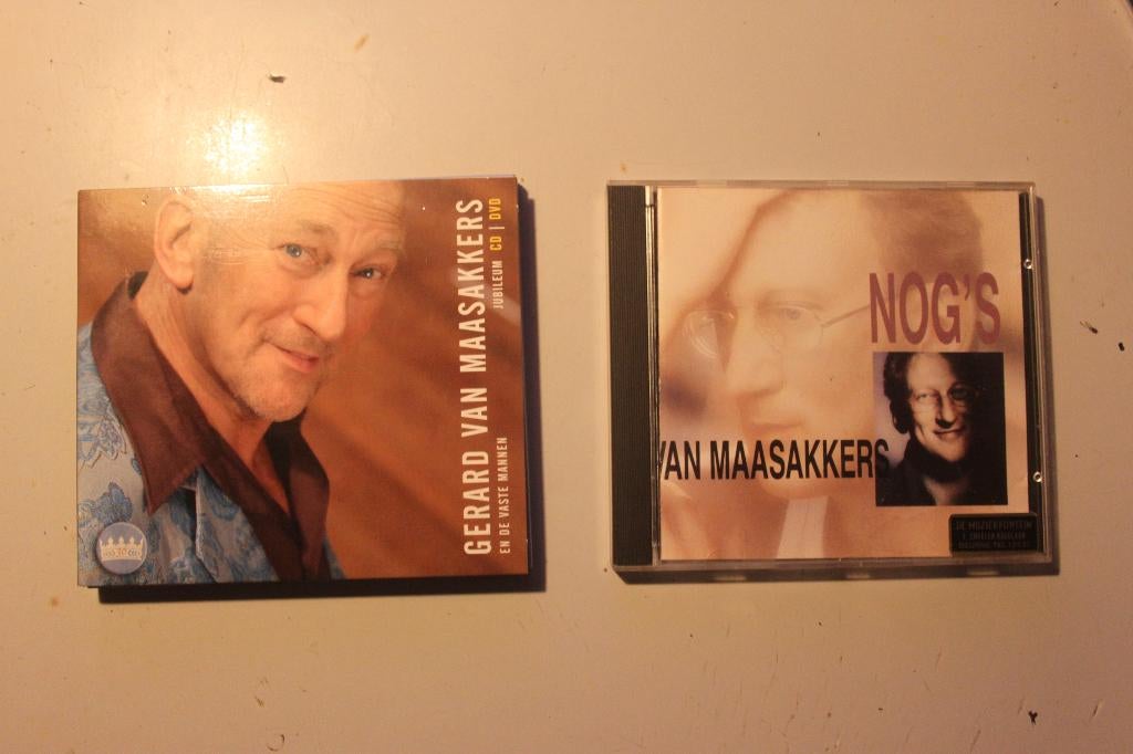 600g - cd - gerard van maasakkers - nog s / jubileum cd/dvd, Cd's en Dvd's, Ophalen of Verzenden, Gebruikt, Levenslied of Smartlap