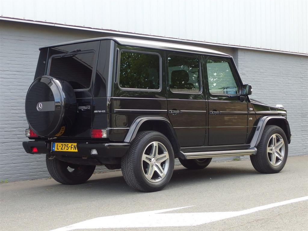 Mercedes-Benz G 55 AMG 2000 Zeldzaam en roestvrij (BTW Auto), Auto's, Mercedes-Benz, Automaat, Zwart, G-Klasse, 3360 kg