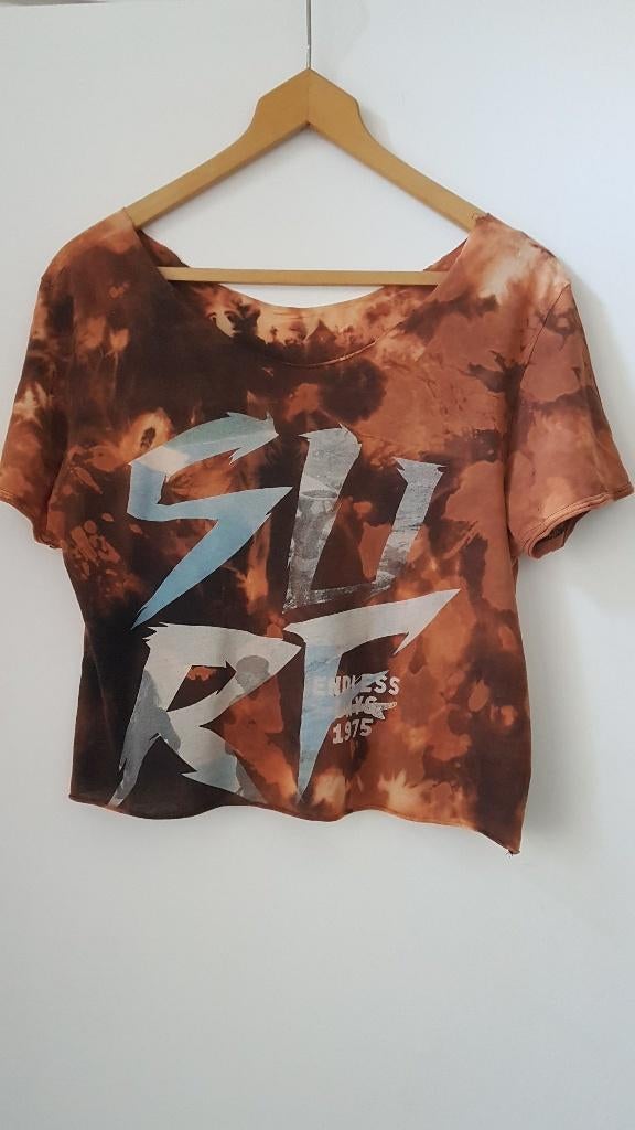 Surf topje Crop topje Maat 36, Kleding | Dames, T-shirts, Bruin, Nieuw, Ophalen of Verzenden, Maat 36 (S)