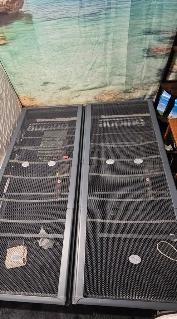 2 x Auping elektrische spiraalbod, bedbodem 80/160 x 200 cm, Ophalen of Verzenden, Gebruikt, 200 cm, Bedbodem