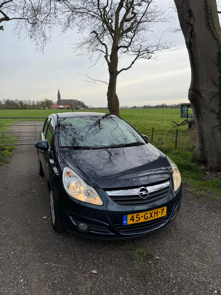 Opel Corsa 1.2 16V 5D Easytronic 2008 Grijs Automaat NAP✅, Auto's, Opel, 4 cilinders, 1229 cc, 49 €/maand, Origineel Nederlands