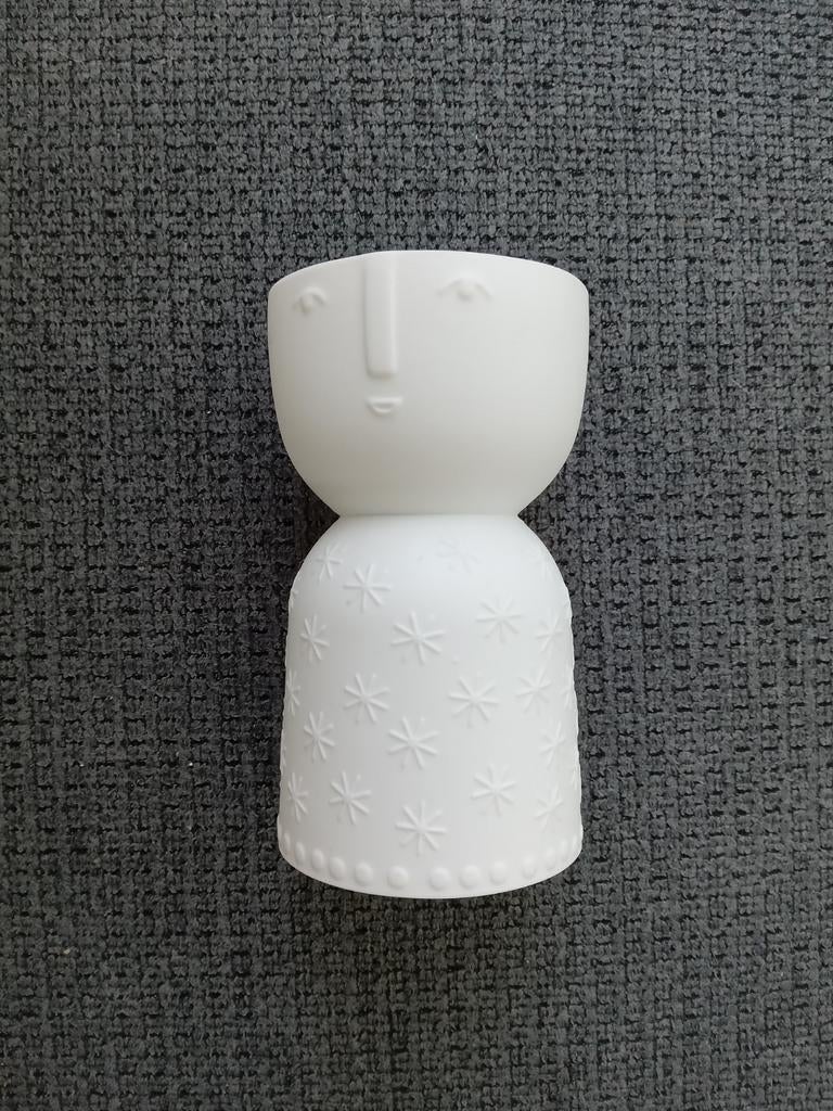 Räder kaarsenstandaards Luna Stella wit porselein, Ophalen, Overige materialen, Wit, Zo goed als nieuw