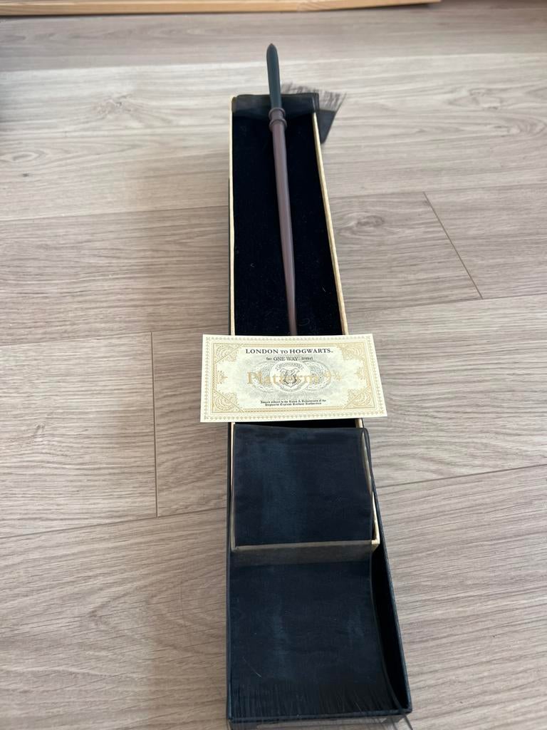 Harry Potter Draco Malfoy Malfidus Stok Staf Wand, Ophalen of Verzenden, Zo goed als nieuw, Vulpen, Overige merken