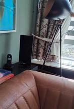 2 Kef T101 ultra platte speakers zwart 100Watt rms@8ohm, Gebruikt, 120 watt of meer, Front, Rear of Stereo speakers, Ophalen