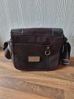 Bruine schoudertas voor heren i.z.g.st. - Merk: West Long, Overige merken, Gebruikt, Bruin, Ophalen of Verzenden