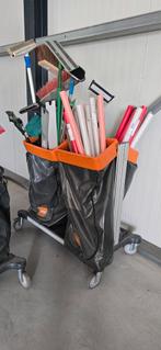 Professionele Schoonmaakkar met Diverse Benodigdheden, Ophalen of Verzenden, Overige typen