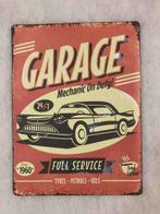 Garage full Service wandbord reclamebord reclame, Ophalen of Verzenden, Nieuw, Reclamebord