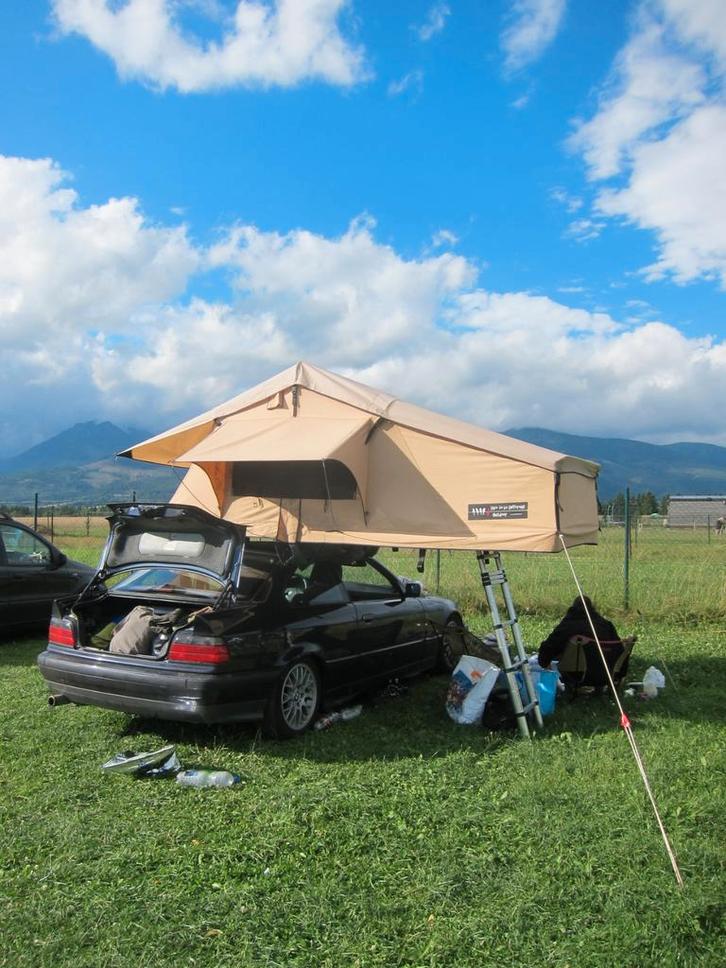 Dare to be different daktent, met ondertent, droge instap, Caravans en Kamperen, Tenten, tot en met 2, Gebruikt, Ophalen