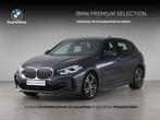 BMW 1 Serie 118i Executive M-Sport Trekhaak (bj 2021), Auto's, 136 pk, Gebruikt, Met garantie (alle), Leder en Stof