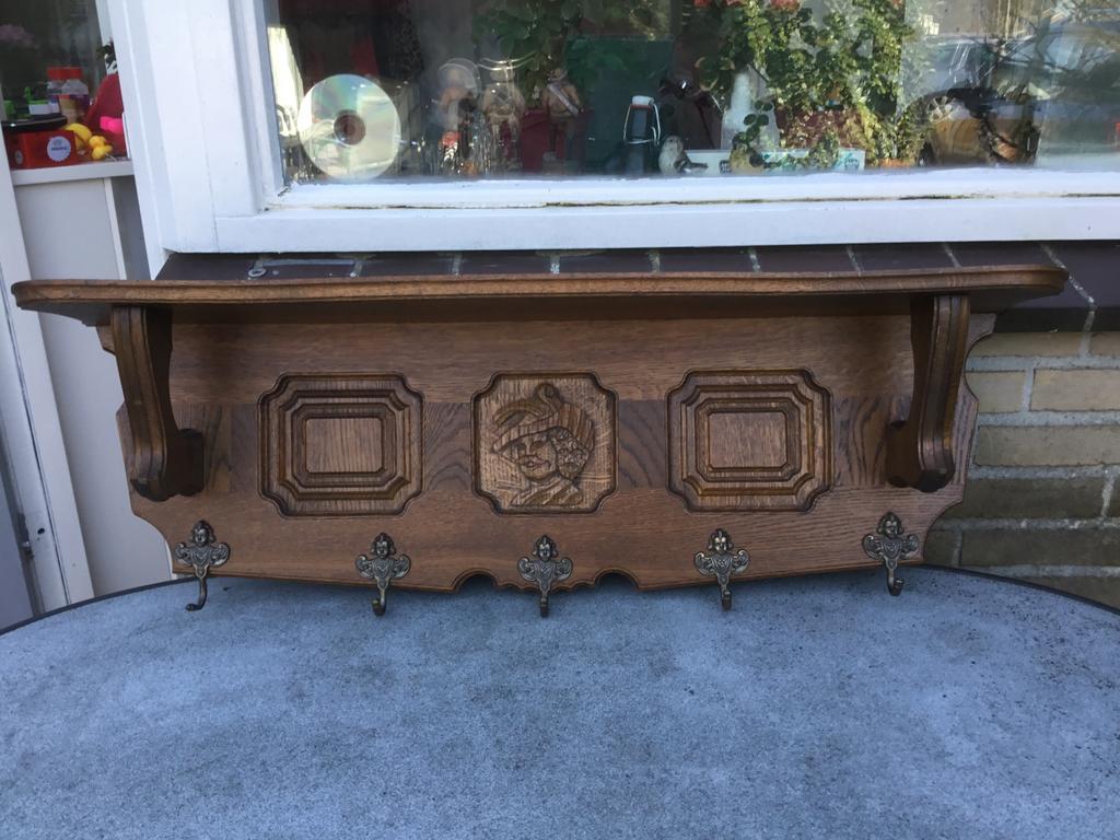 Kapstok, Gebruikt, Minder dan 100 cm, Hout, Ophalen