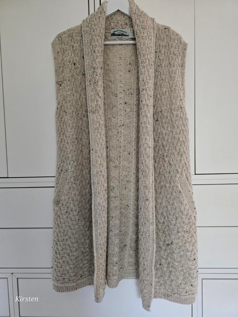 100% Merino wol vest Maat m/l, Kleding | Dames, Ophalen of Verzenden, Zo goed als nieuw, Maat 38/40 (M)