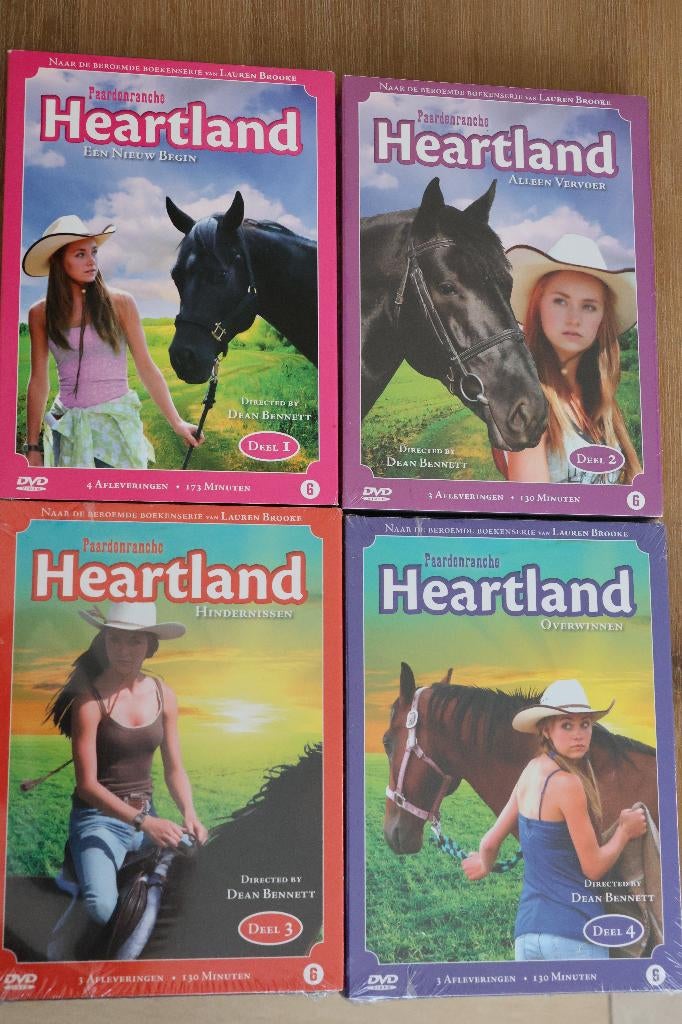 Nieuw 4x DVD Heartland, Cd's en Dvd's, Dvd's | Tv en Series, Alle leeftijden, Ophalen of Verzenden, Nieuw in verpakking, Boxset