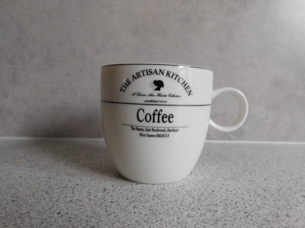 Senseo Mok Coffee Lauren Ann Hunter the Artisan Kitchen, Ophalen of Verzenden, Zo goed als nieuw, Overige stijlen, Kop(pen) en/of Schotel(s)