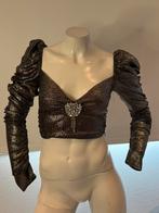 Aniye by zilverkleurige top maat s, Ophalen of Verzenden, Zo goed als nieuw, Lange mouw, Maat 36 (S)