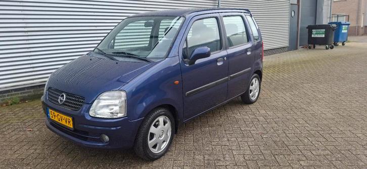 Opel Agila 1.2 16V km stand 51400!!!. Apk april 2027!!!, Auto's, Opel, Bedrijf, Te koop, Agila, Airbags, Dakrails, Elektrische buitenspiegels