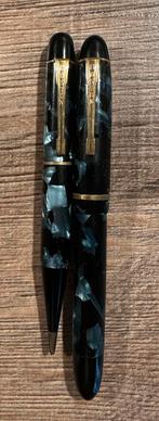 Boston vulpen set potlood met schrijft pen in etui., Ophalen of Verzenden, Zo goed als nieuw, Vulpen, Overige merken