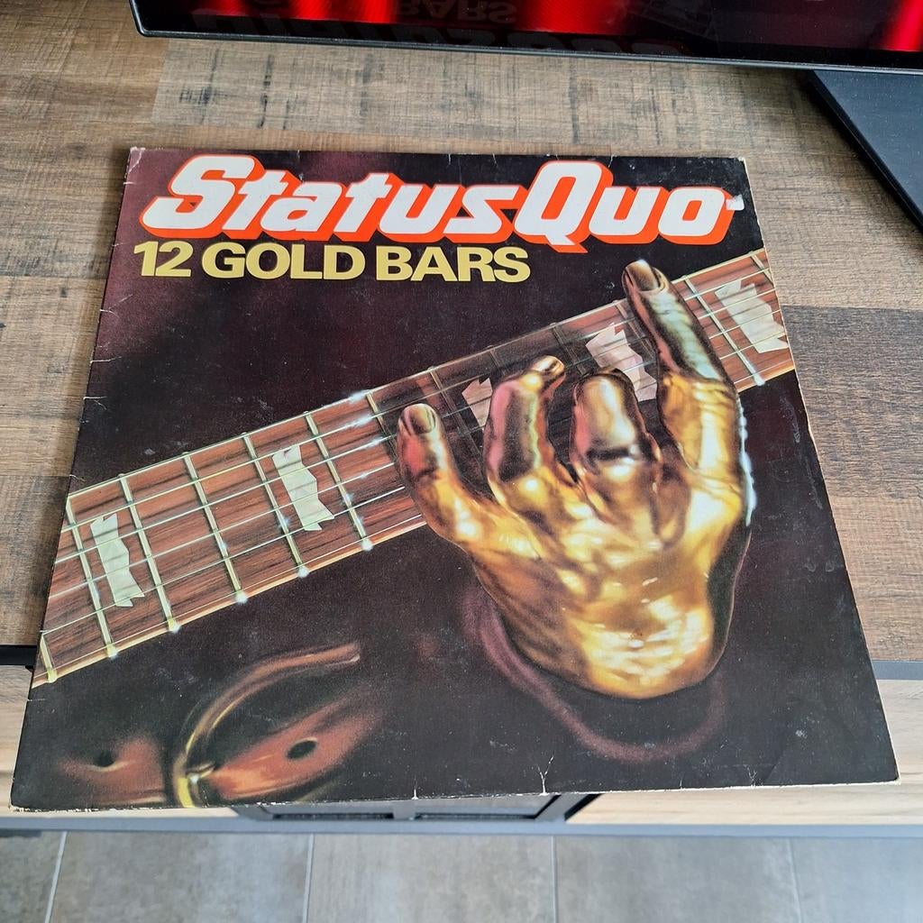 Status quo 12 gold bars, Gebruikt, Ophalen of Verzenden, 1970 - 1979, Complilatie