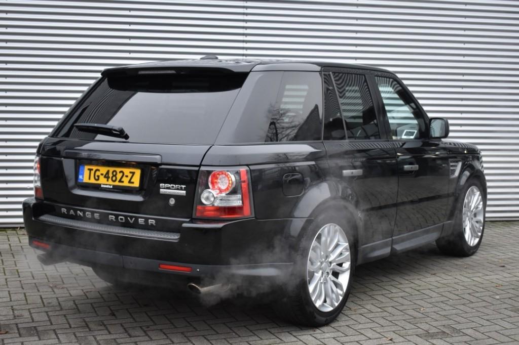 Land rover RANGE ROVER SPORT 5.0 V8 SUPERCHARGED AUTOBIOGRAP, Auto's, Land Rover, 8 cilinders, Zwart, Bedrijf, USB