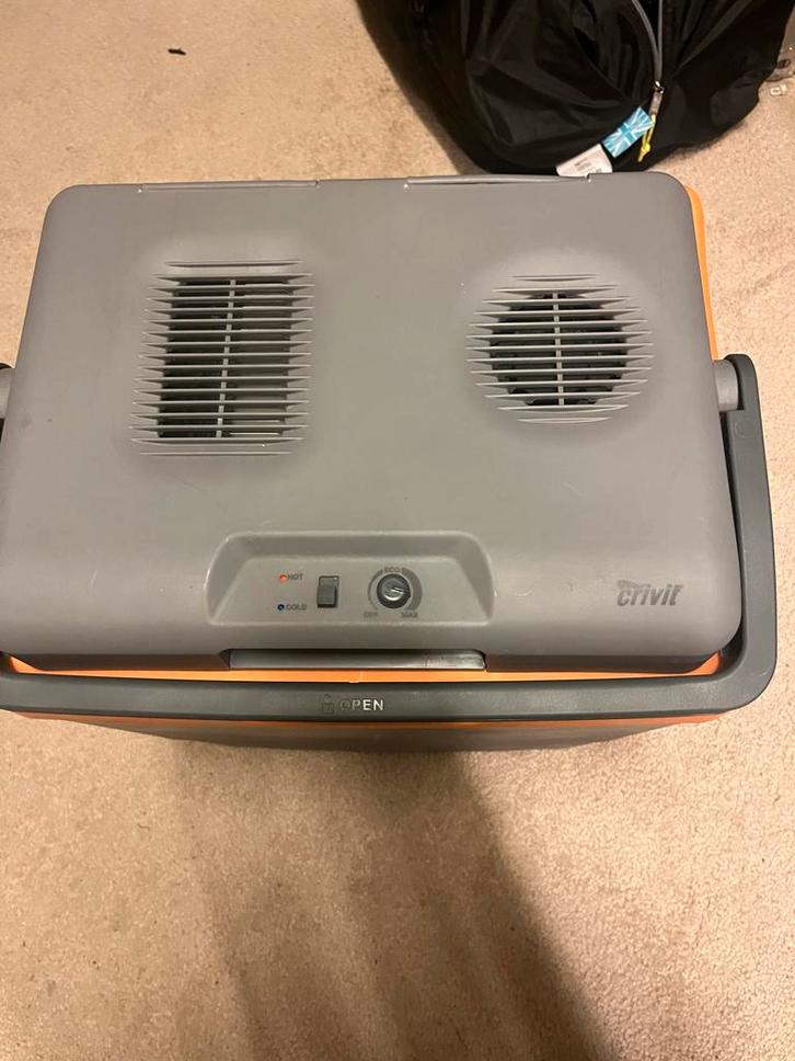 Crivit elektrische koelbox, Caravans en Kamperen, Koelboxen, Gebruikt, Koelbox, Elektrisch, Ophalen of Verzenden