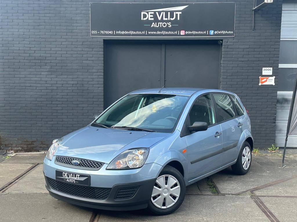 Ford Fiesta 1.3-8V Cool & Sound | Airco | Elek Raam | Radio, 1299 cc, Stof, Zwart, 4 cilinders