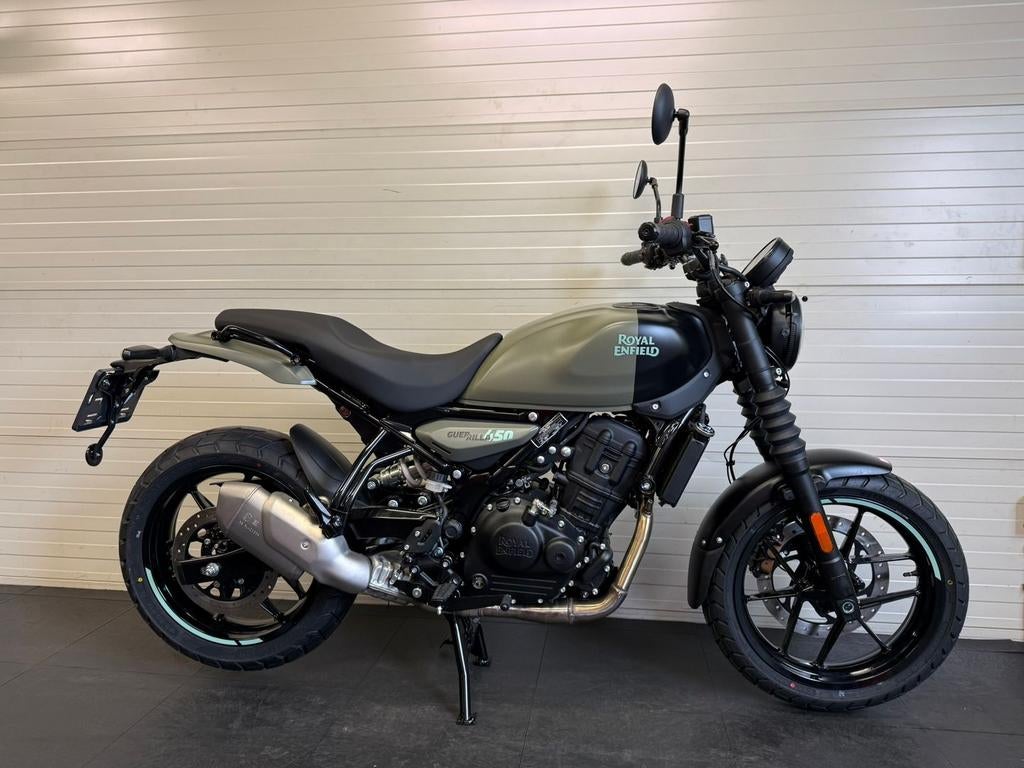 Royal Enfield Guerrilla 450 | Roadster | Op voorraad, Bedrijf, Onbekend, Onbekend, Minimaal motorrijbewijs A2