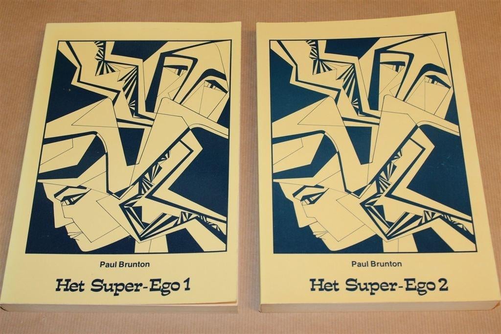 Het Super-Ego — Deel 1 & 2 Compleet Paul Brunton, Ophalen of Verzenden, Gelezen, Overige onderwerpen, Achtergrond en Informatie