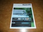 brochure Mazda 626 modellen 1989, Ophalen of Verzenden, Zo goed als nieuw, Mazda