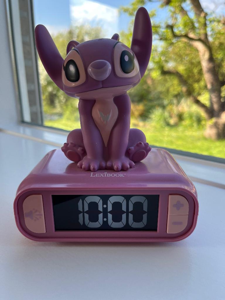 Stich wekker, Verzamelen, Disney, Zo goed als nieuw, Beeldje of Figuurtje, Overige figuren, Ophalen