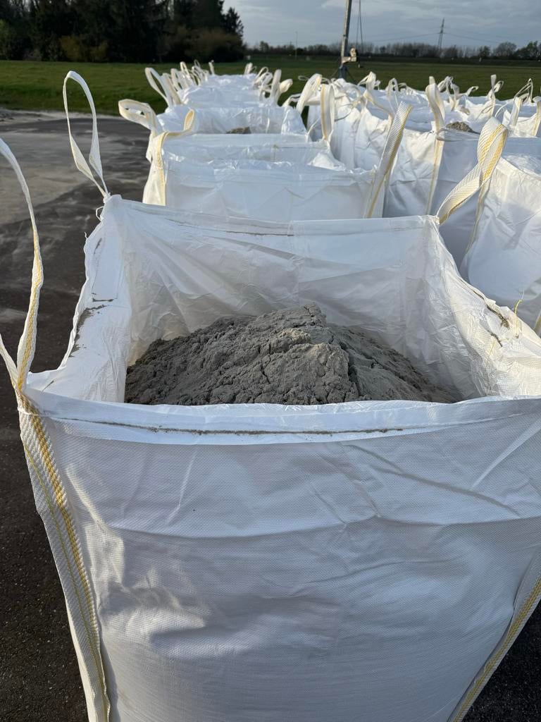 Vulzand/Ophoogzand in Big Bags, Ophalen, Nieuw, Ophoogzand