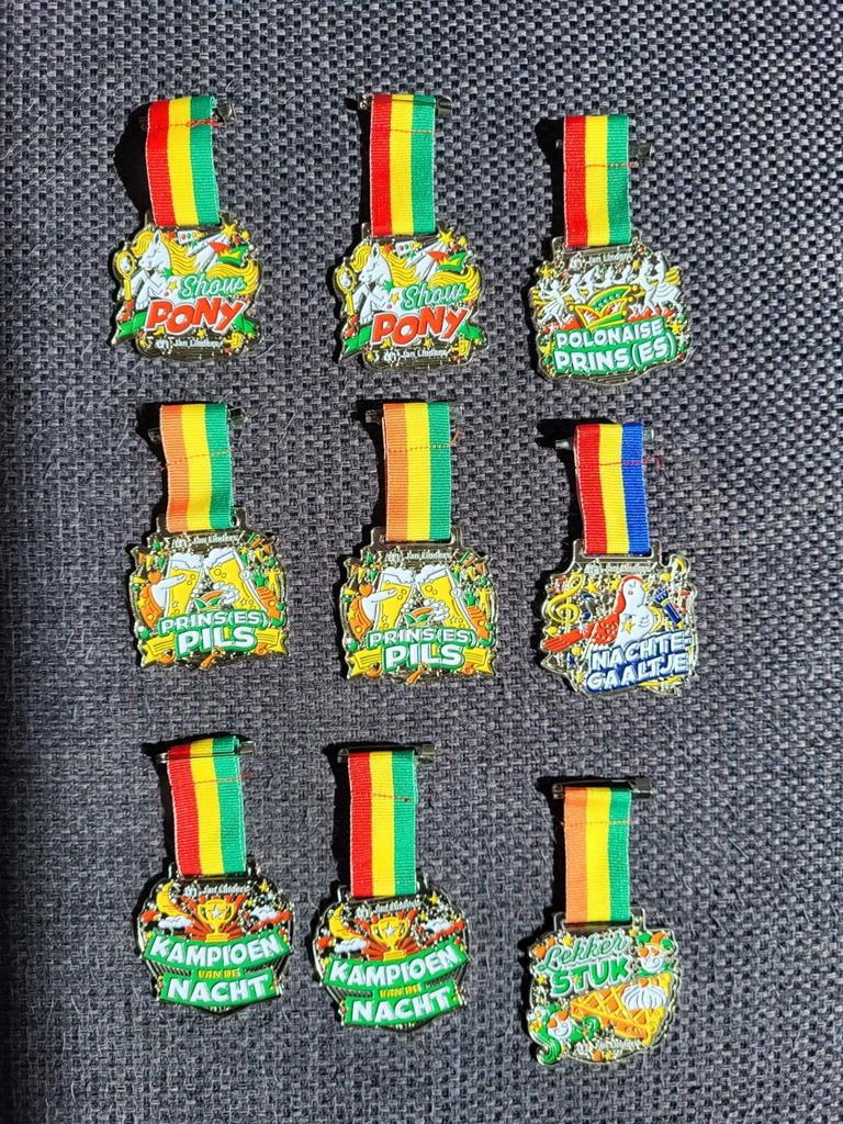 Carnaval medailles / pins, Ophalen of Verzenden, Carnaval