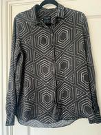 Blouse van Cavallaro Napoli relaxed fit maat L, Verzenden, Zo goed als nieuw, Maat 42/44 (L), Grijs