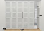 IKEA PAX Wardrobe – Bergsbo Doors + Mirror – 289x60x236 cm, Huis en Inrichting, Kasten | Kledingkasten, Ophalen, Gebruikt, 200 cm of meer