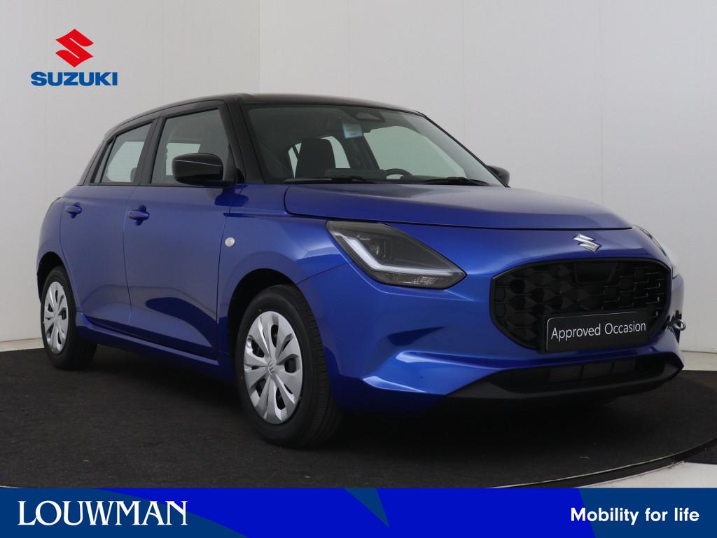 Suzuki Swift 1.2 Comfort Smart Hybrid *NIEUW* (bj 2026), Auto's, Suzuki, Voorwielaandrijving, 12 maanden, Stof, Zwart