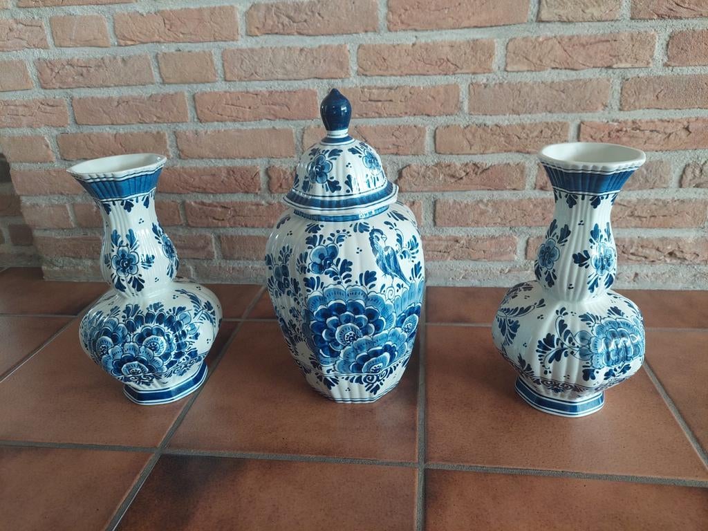 Delfts blauwe kaststel, Ophalen of Verzenden