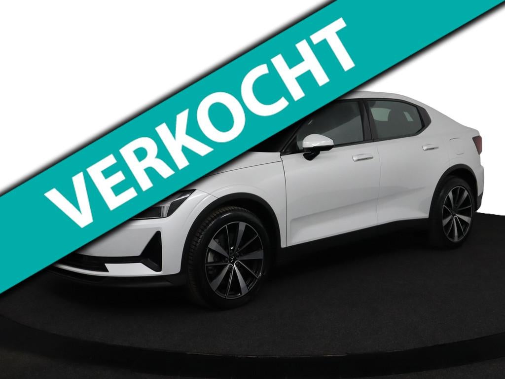 Polestar 2 Standard Range Single Motor 63kWh 2022|SOH 93,62%, Auto's, Polestar, Polestar 2, Gebruikt, Zwart, Origineel Nederlands