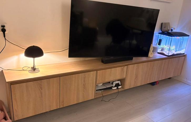 Tv meubel te koop, Huis en Inrichting, Kasten | Televisiemeubels, Gebruikt, Minder dan 100 cm, Minder dan 50 cm, 25 tot 50 cm