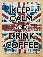 Groot  metalen wandbord  30x40, Ophalen of Verzenden, Nieuw