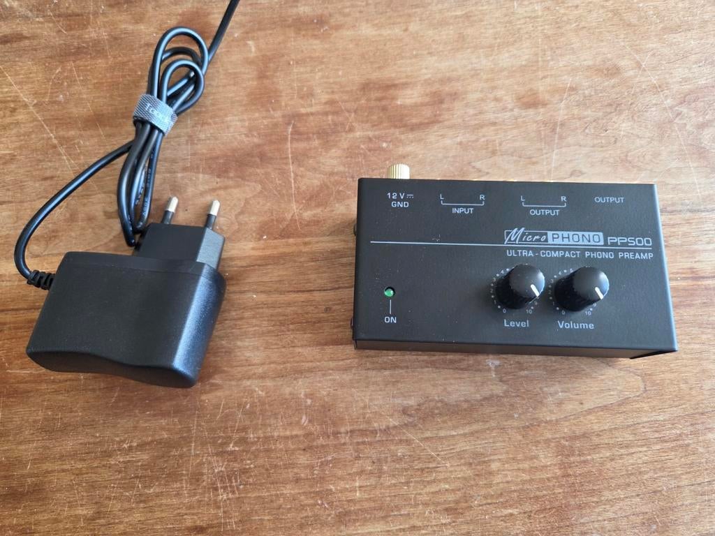 MicroPHONO PP500 Ultra Compact Phono Preamp, Overige merken, Ophalen of Verzenden, Zo goed als nieuw, Minder dan 60 watt