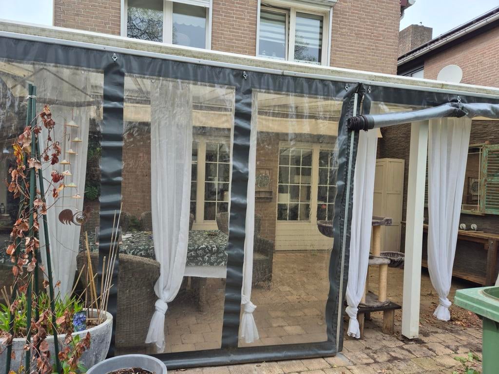 Zeilen voor overkapping., Tuin en Terras, Overkappingen, Ophalen of Verzenden, Veranda