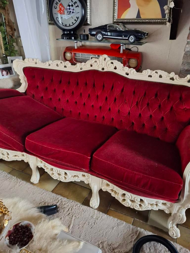 Vanalles barok, Huis en Inrichting, Ophalen of Verzenden, Gebruikt, 4 tot 6 stoelen