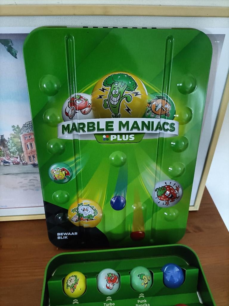 Marble Maniacs knikkers bekend van tv, Verzamelen, Supermarktacties, Ophalen of Verzenden