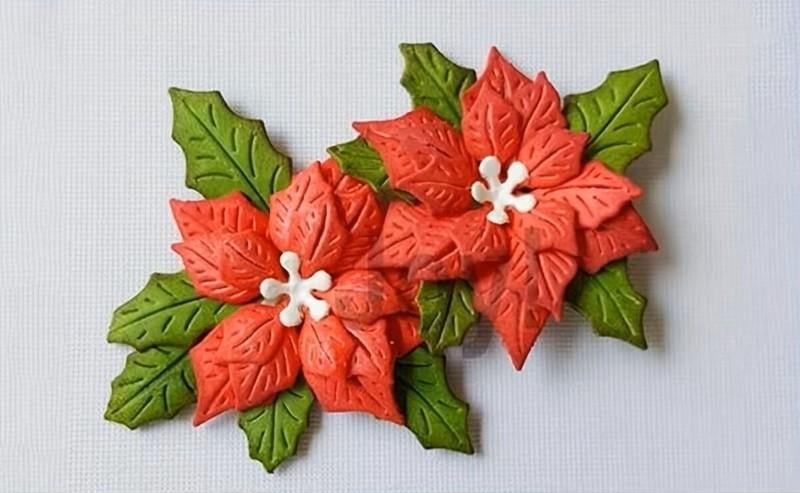 snijmallen Kerstster bloem NIEUW, Ophalen of Verzenden, Nieuw, Kerst, Pons of Mal