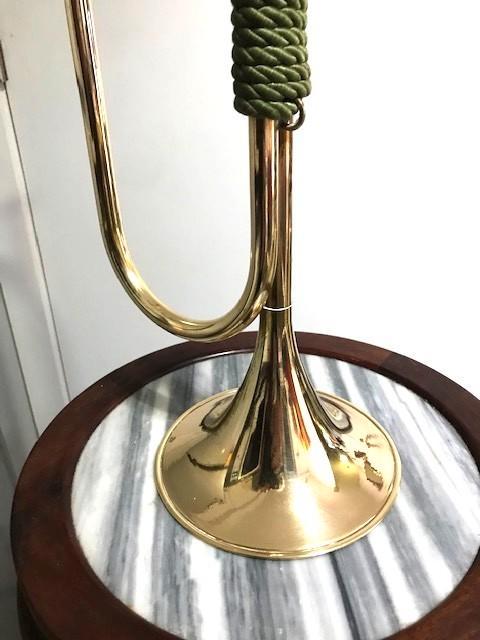 Trompet klaroen cavaleriehoorn L 56 messing Vintage✨😎👌, Muziek en Instrumenten, Blaasinstrumenten | Trompetten, Zo goed als nieuw